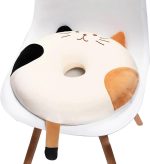Donut cat paw memory foam seat cushion