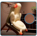 Cartoon Animal Plush Seat Cushions with Backrests - Image 2