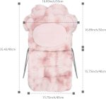 Bear Paw-Shaped Plush Seat Cushions - Image 2