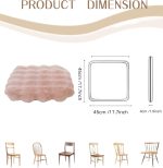 Square plush high-resilience chair cushion - Image 2