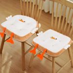 Two-piece goose-shaped toast seat cushion