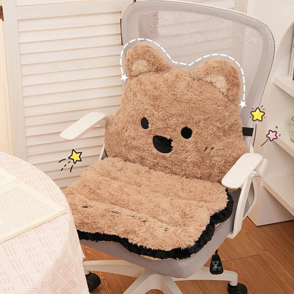 71SS-HmPML._AC_SL1001_.jpg Cartoon cat and dog shaped plush seat cushion - Image 1
