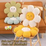 Sunflower plush seat cushion - Image 2