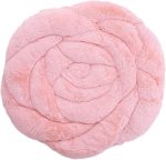 Plush rose-shaped seat cushion - Image 2