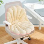 Seashell-Shaped Openable Seat Cushions