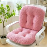Plump Chair Cushions with Backrests